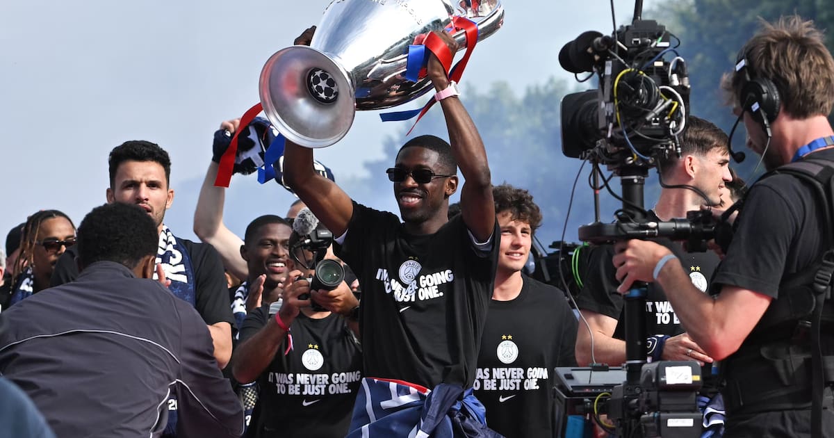 PSG celebra su segunda Champions y van por la tercera: “Volveremos el otro año”
