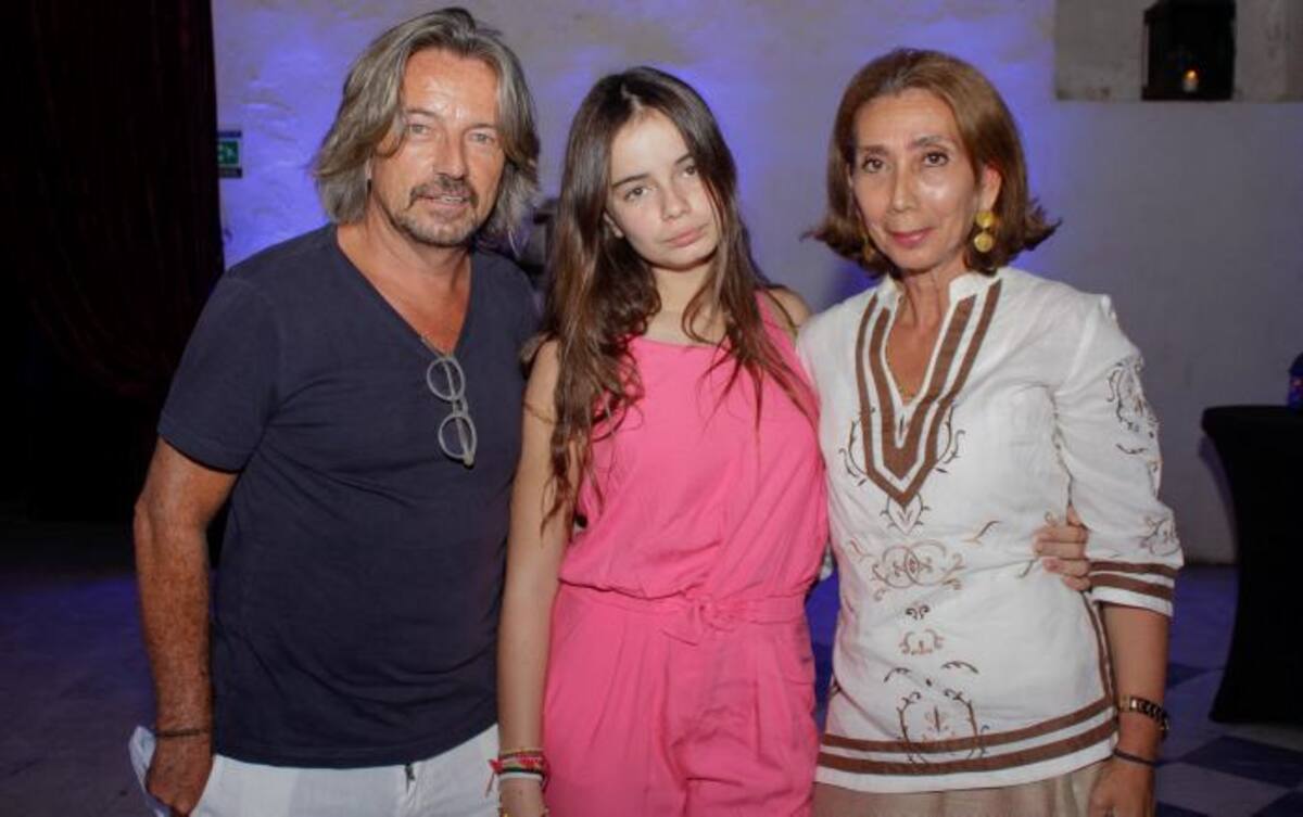 Thierry Forte, Paloma forte y María Piñero. NAYIB GAVIRIA - EL UNIVERSAL