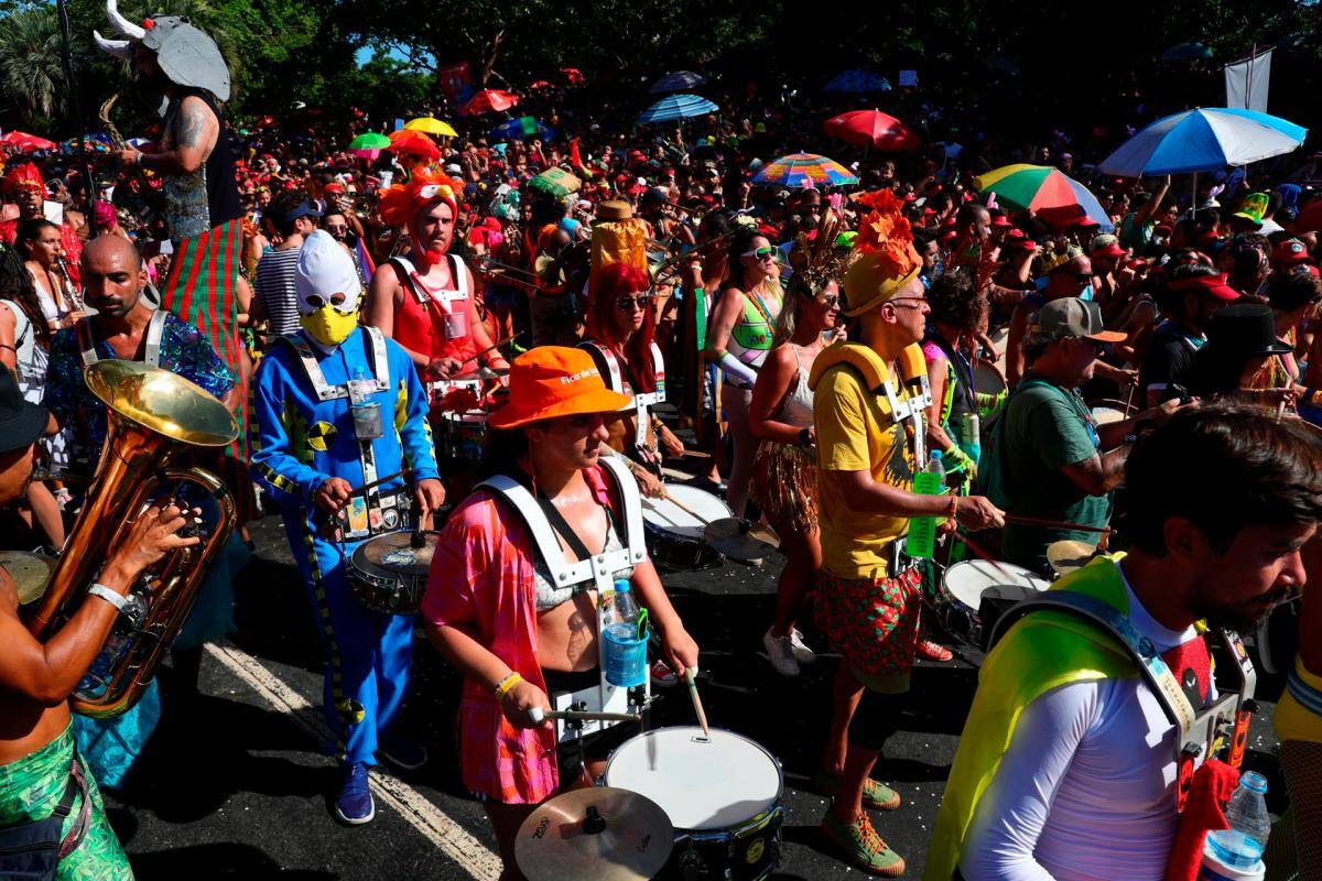 Comenzaron las noches de pre-carnaval en Río de Janeiro