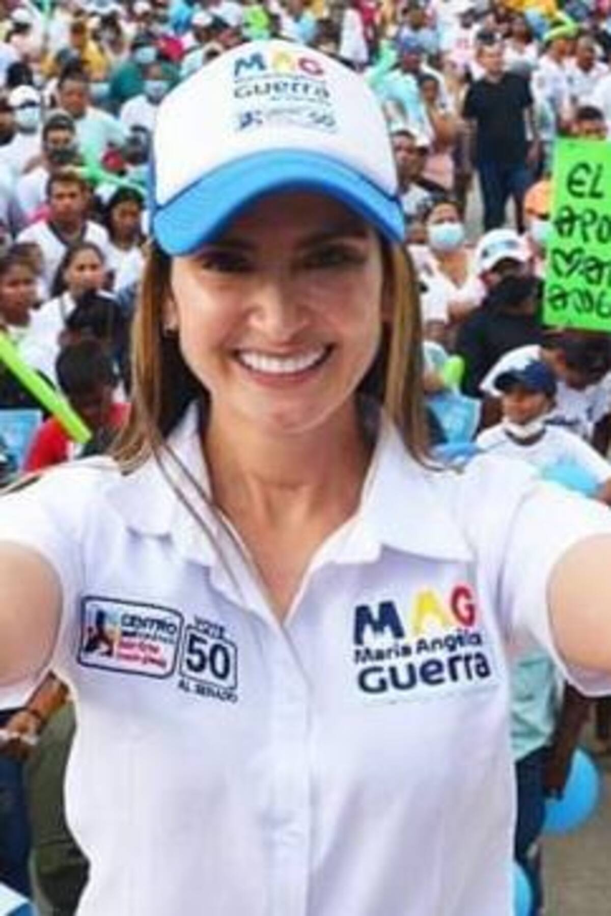 María Angélica Guerra, elegida senadora. // Cortesía.