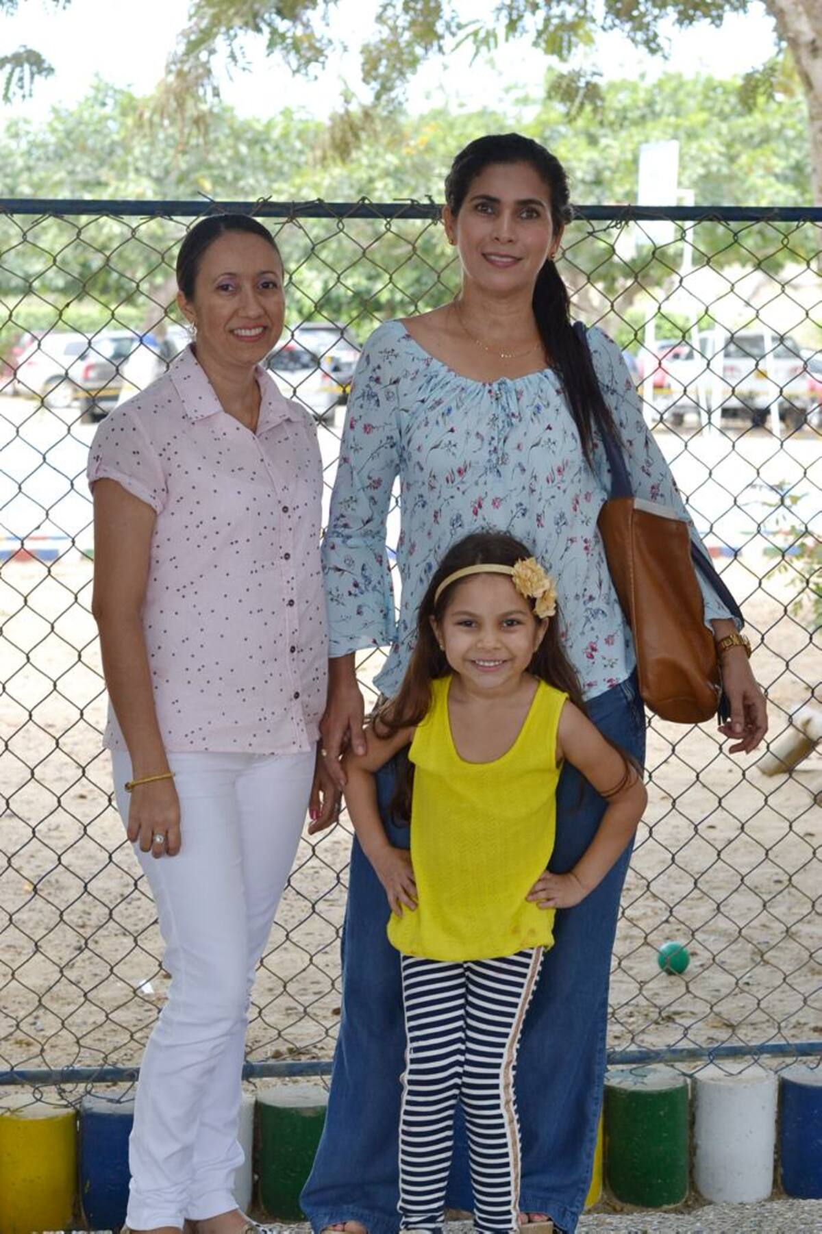 Rossana Ricardo, Rocío De Oro y Amada Luisa Pérez. CORTESÍA