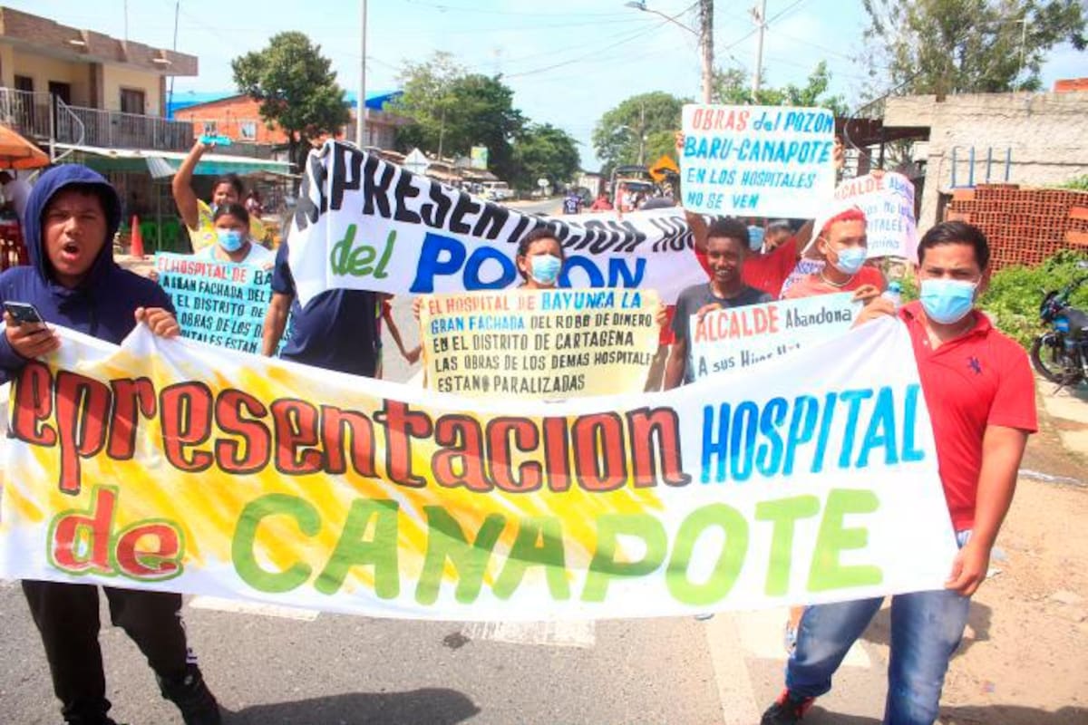 ¿Qué pasa con las obras de los CAP de Barú, Canapote y El Pozón?