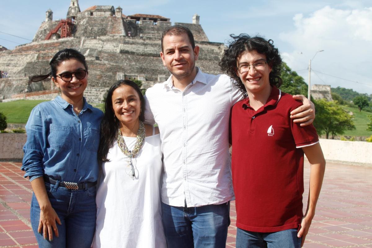Laura Anaya, Ximena Norato, Wilson Morales y Nicolás Salcedo.