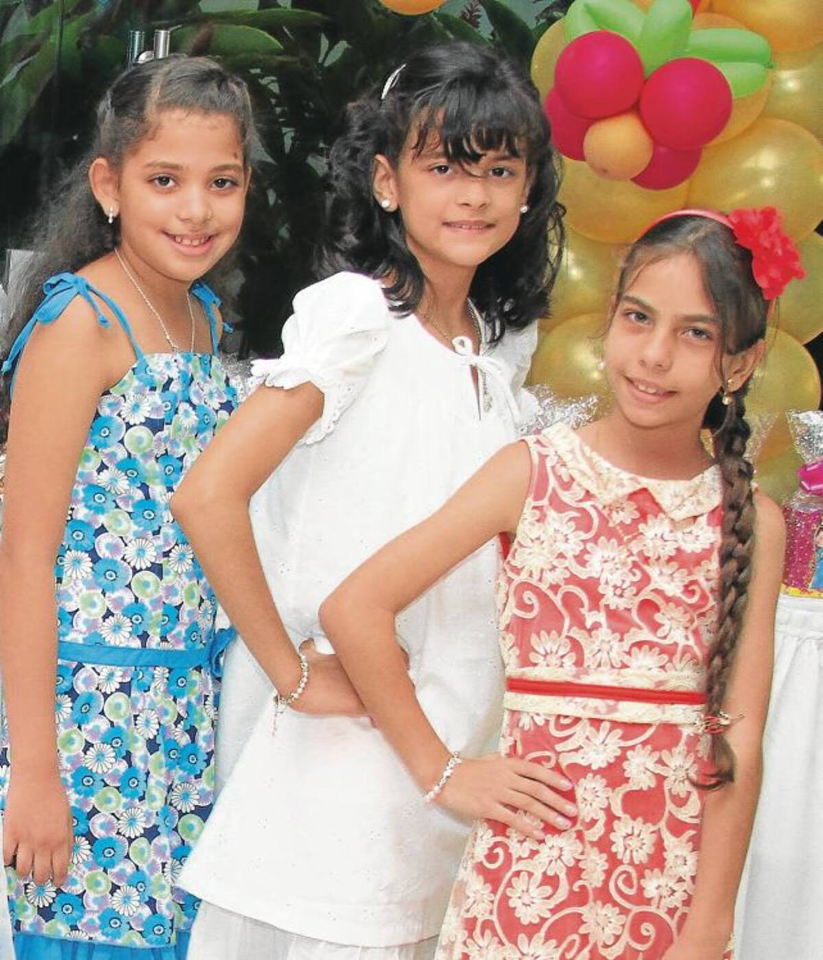 María Mercedes Carballo, Viviana Mendoza y María Ale-jandra Mendoza.