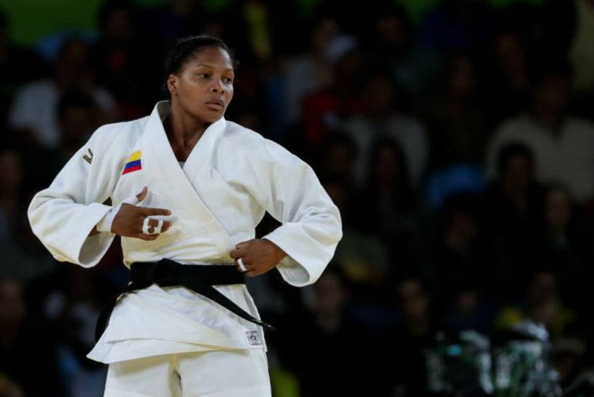 Yuri Alvear entregó una medalla de plata a Colombia. COLPRENSA