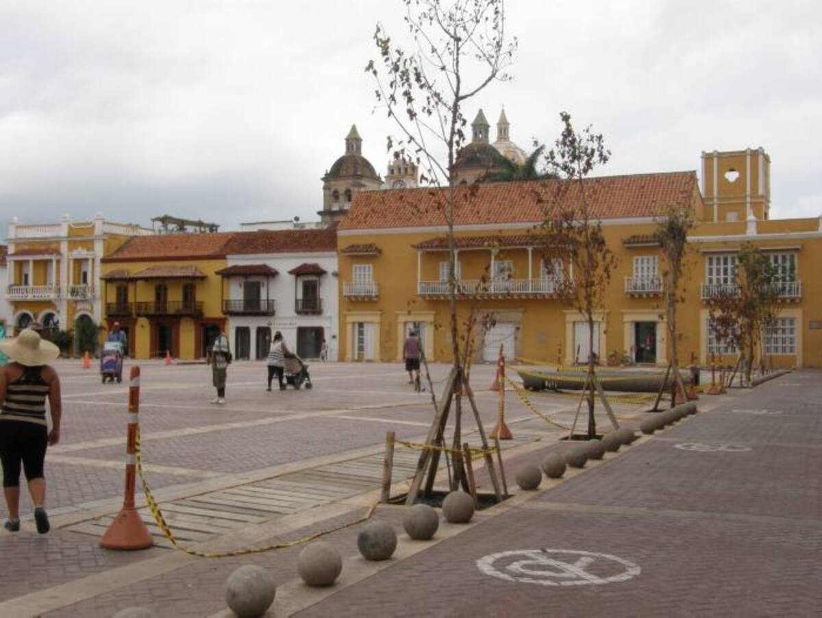 Lo que sí se espera es que un día no muy lejano, los árboles de la Plaza de la Aduana germinen y den sombra. Cartagena la necesita. EL UNIVERSAL