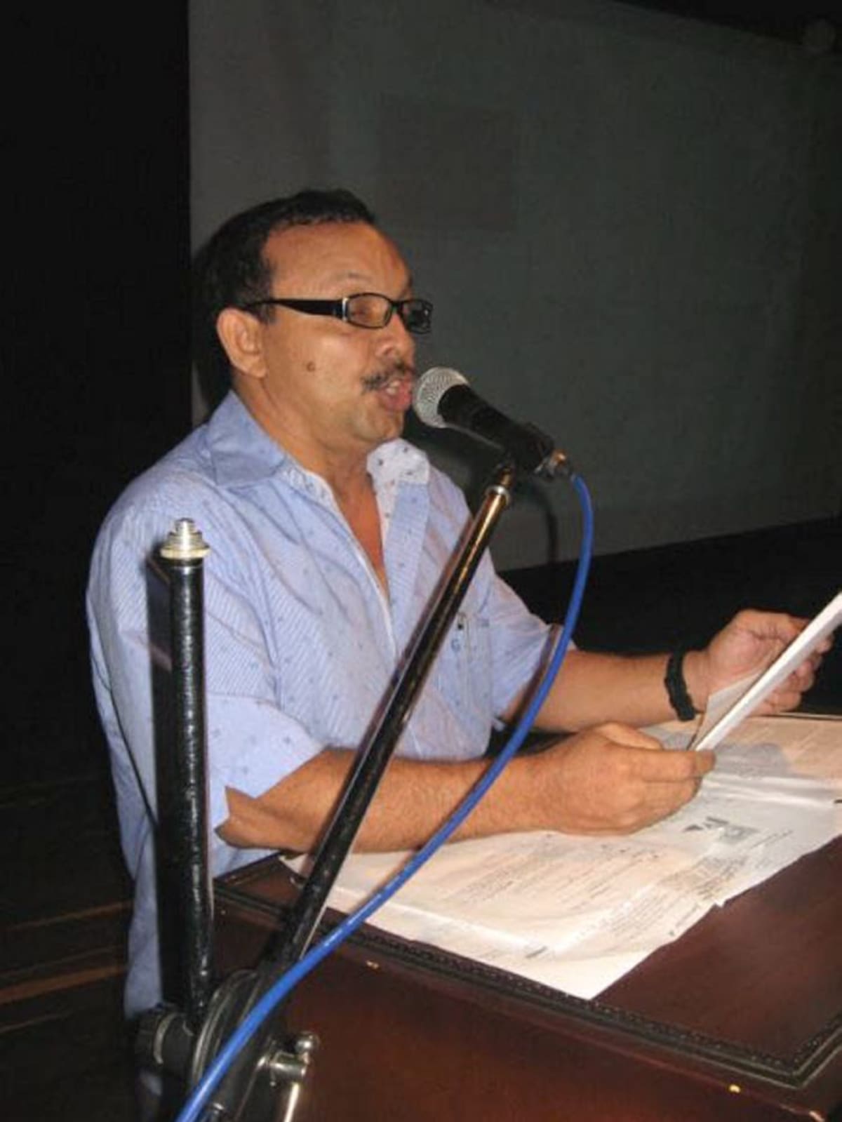 El cuentista y novelista Ignacio Verbel Vergara, homenajeado. Archivo El Universal