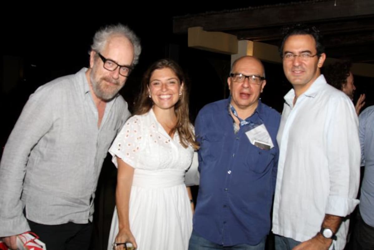 Miguel Aguilar, Mercedes Casanovas, Antony Caicedo y Javier Marías. MARUJA PARRA - EL UNIVERSAL