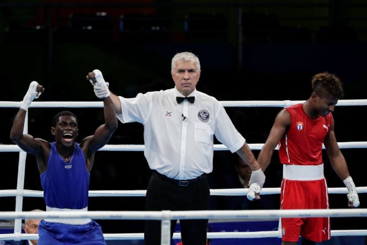 Yurberjén Martínez ya es el boxeador colombiano con mejor resultado en unos Juegos Olímpicos. COLPRENSA