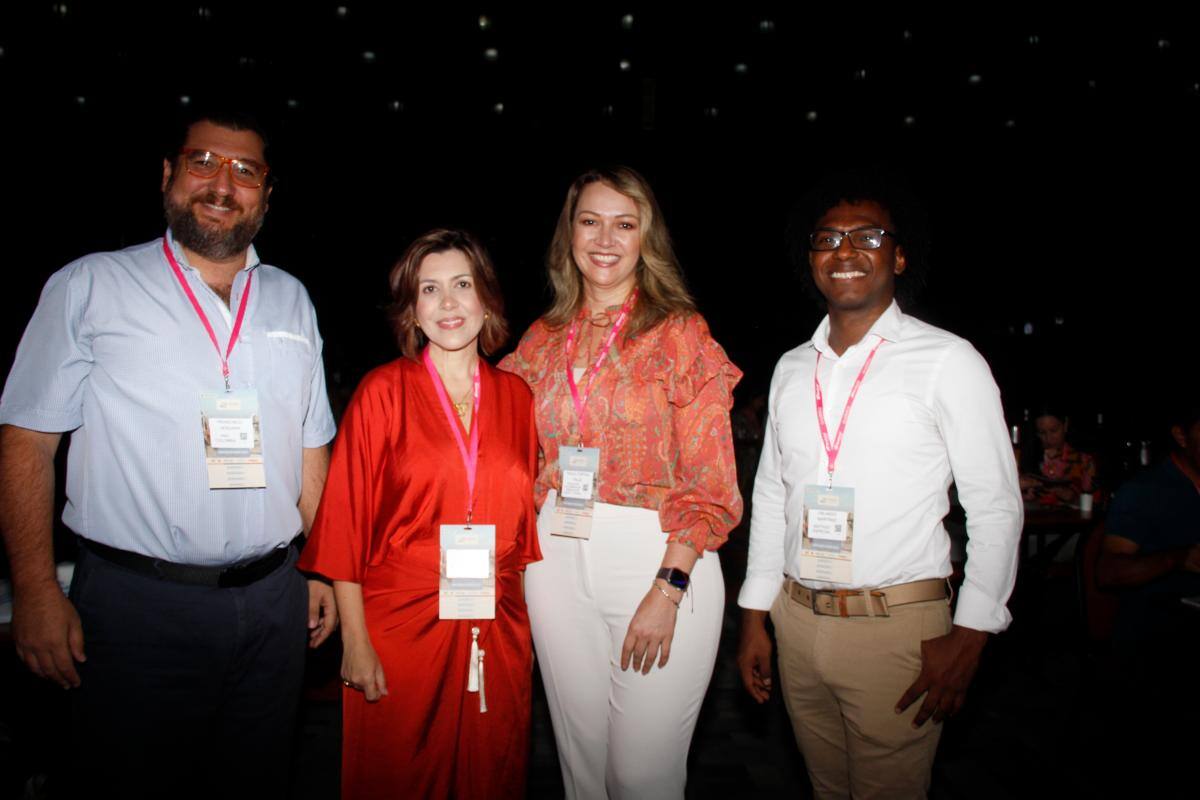 Francisco Vergara, Diana Mesa, Paula Cortés Calle y Orlando Martínez.//Foto: Zenia Valdelamar - El Universal.