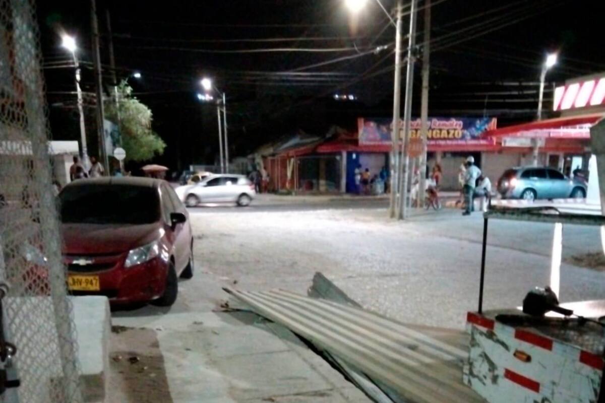 “Las láminas volaron hacia nosotros”
