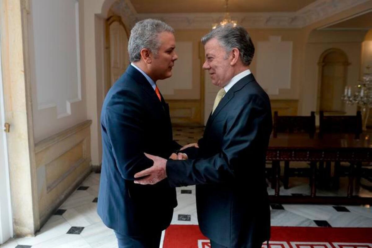 Santos y Duque se encontrarán en conmemoración del Acuerdo de Paz