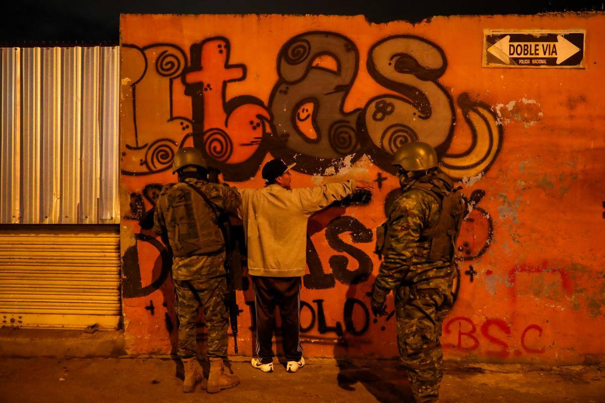 Más de 2.700 detenidos en Ecuador en 13 días de “conflicto armado interno”