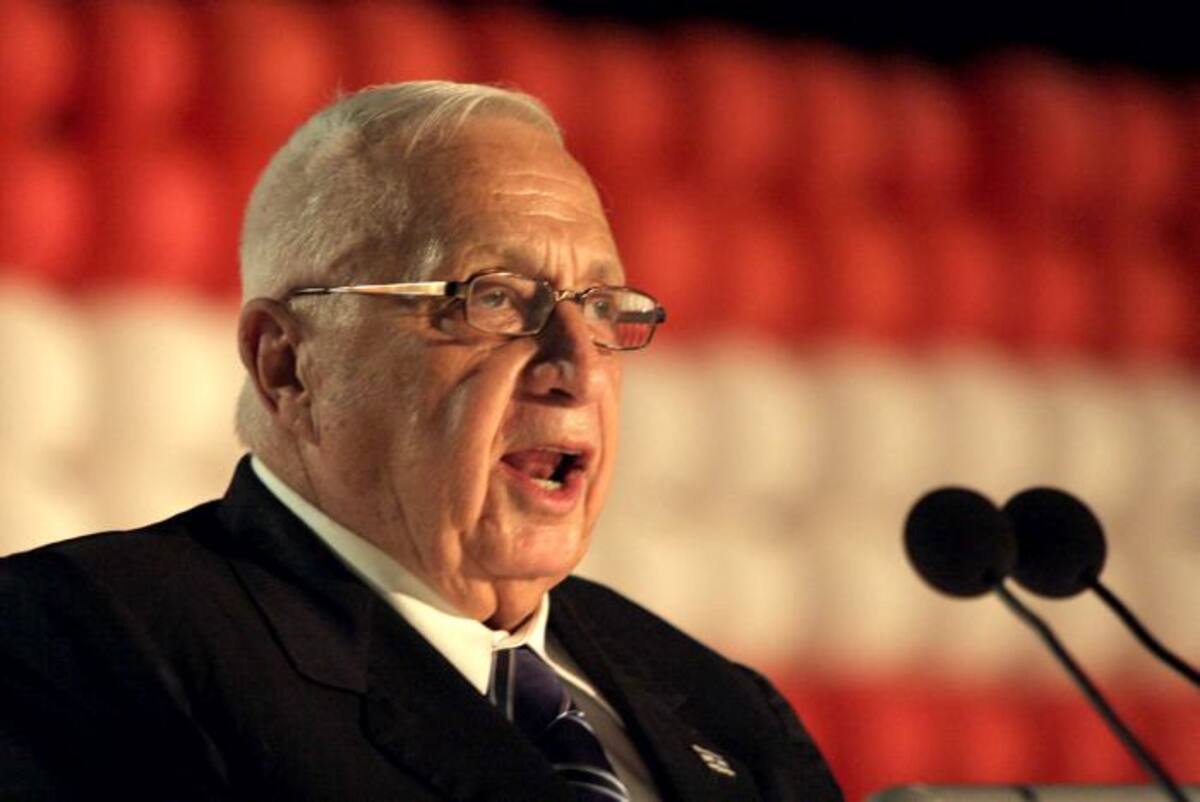 Ariel Sharon. AP PAVEL WOLBERG