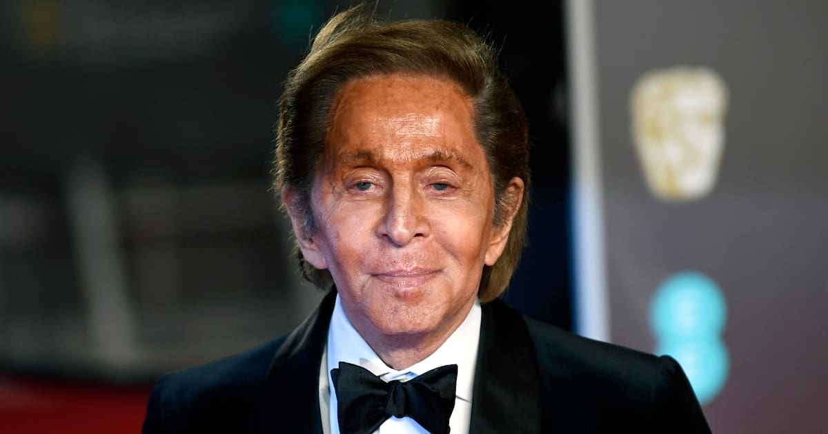 ¿Por qué Valentino fue conocido como el emperador del rojo?