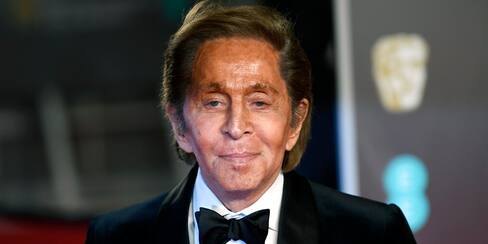 ¿Por qué Valentino fue conocido como el emperador del rojo?
