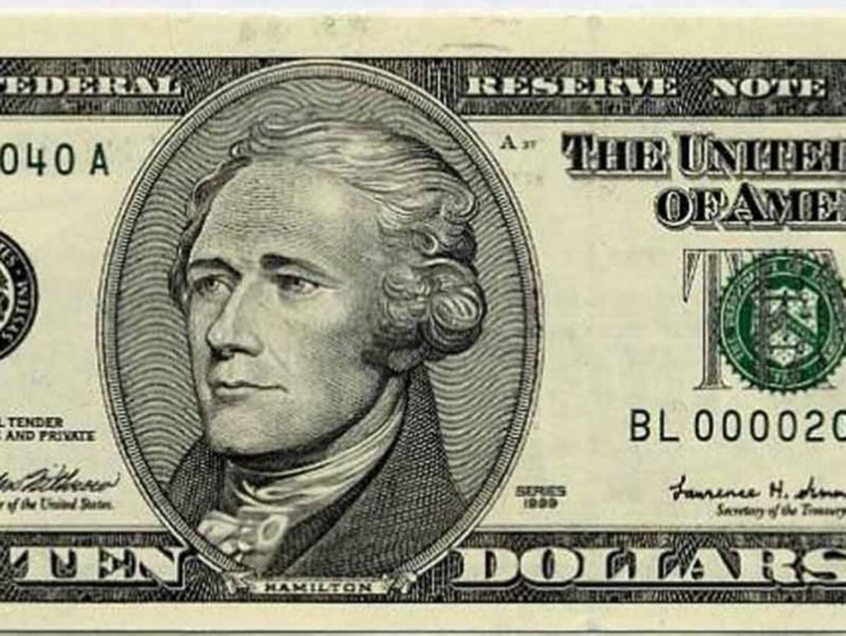 En 2016 se conocerá el rediseño de la imagen que reemplazará a Alexander Hamilton en el billete de 10 dólares AFP