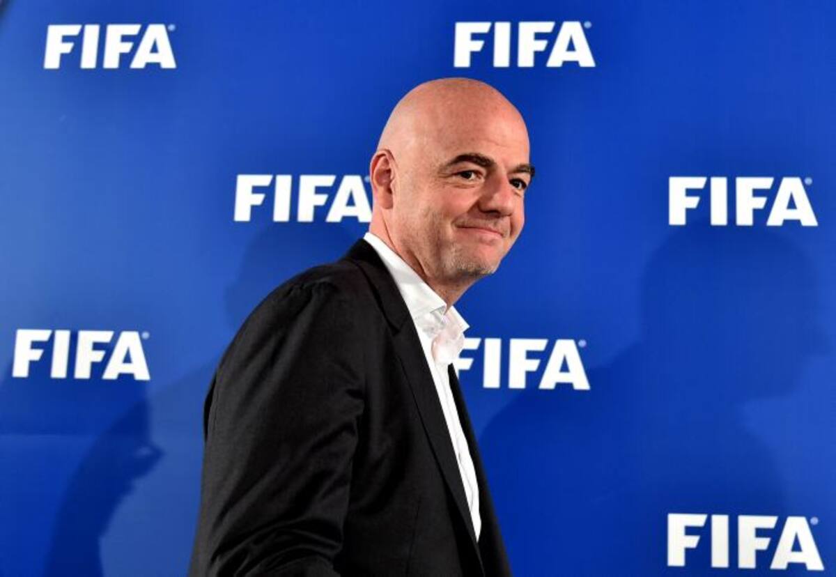 Gianni Infantino, presidente de la FIFA. AFP ALBERTO PIZZOLI