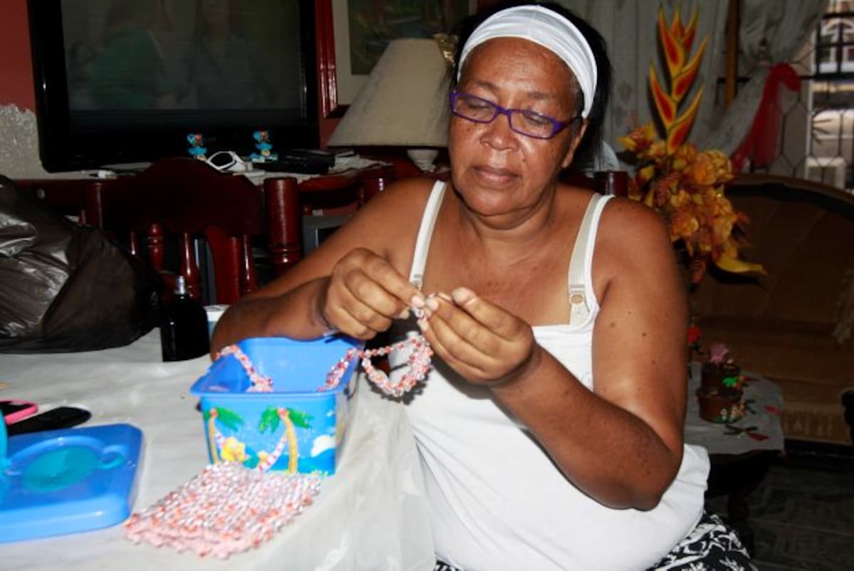 Miriam Gutiérrez, madre de Paola Maldonado. CLAUDIA FORTICH, Q' HUBO