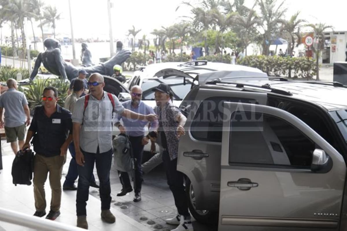 Se conoció que Will Smith ha pasado descansando en su suite, aunque se especuló sobre un evento en su honor a cargo de la Alcaldía de Cartagena (que se realizaría hoy). Aroldo Mestre/ El Universal.