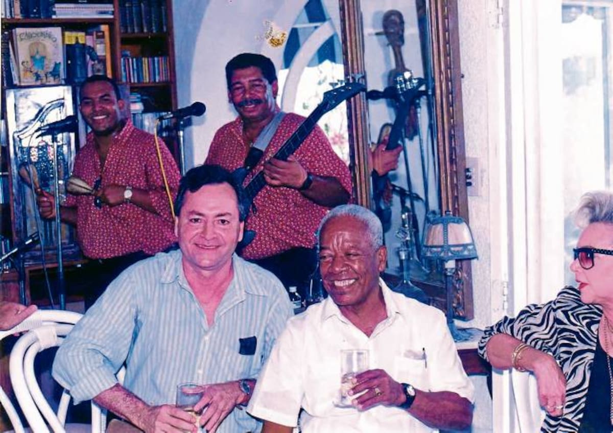 Rafael Martínez con Sofronín Martínez. FOTOS: FOTOTECA HISTÓRICA DE CARTAGENA