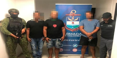 Golpe a banda de narcos que enviaba droga por el mar: seis capturados