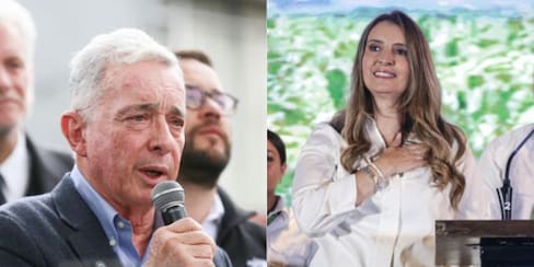Uribe sale en defensa de Paloma Valencia en medio del debate por su fórmula vicepresidencial