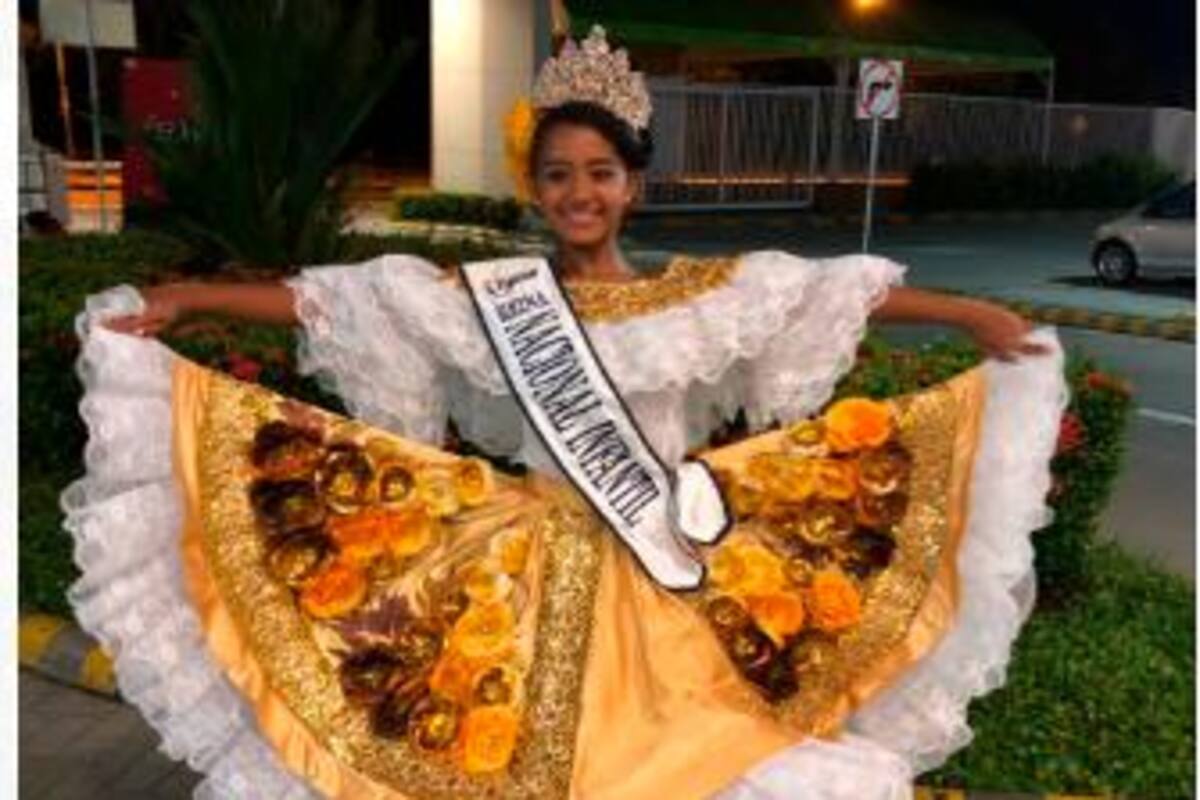 Victoria Cabrera, de Bolívar, es la nueva Reina Infantil del Sanjuanero Huilense