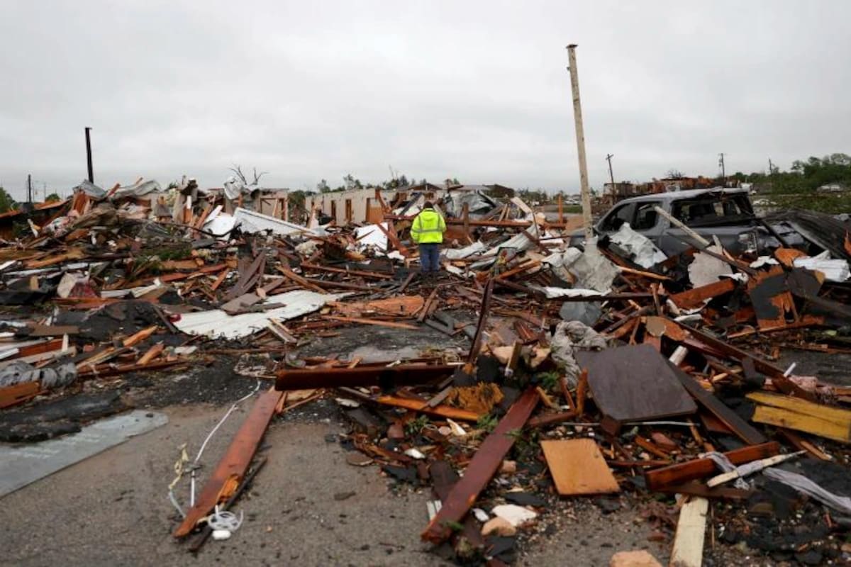 Múltiples tornados causan destrucción en Oklahoma y dejan cuatro muertos