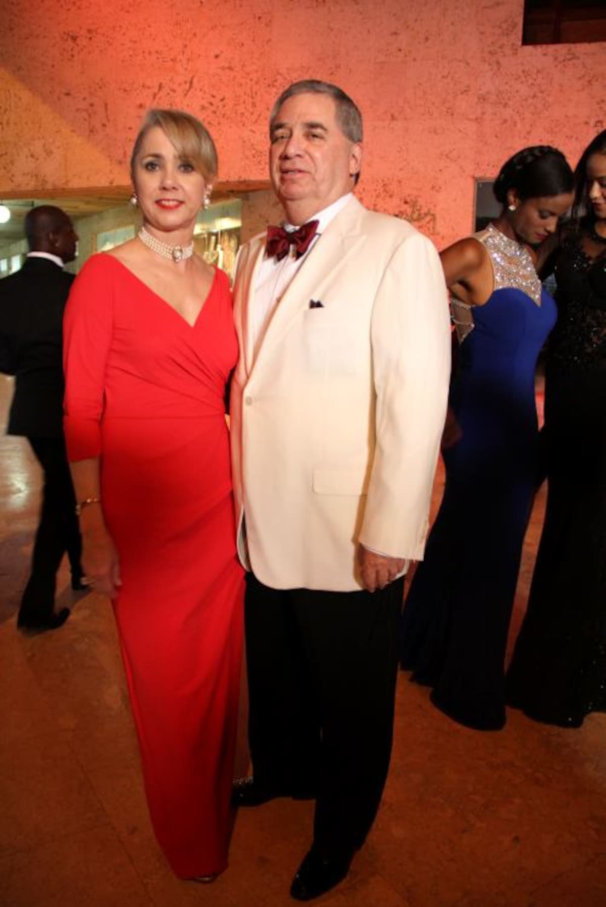 Alicia Piñeres de Cepeda y Arturo Cepeda.