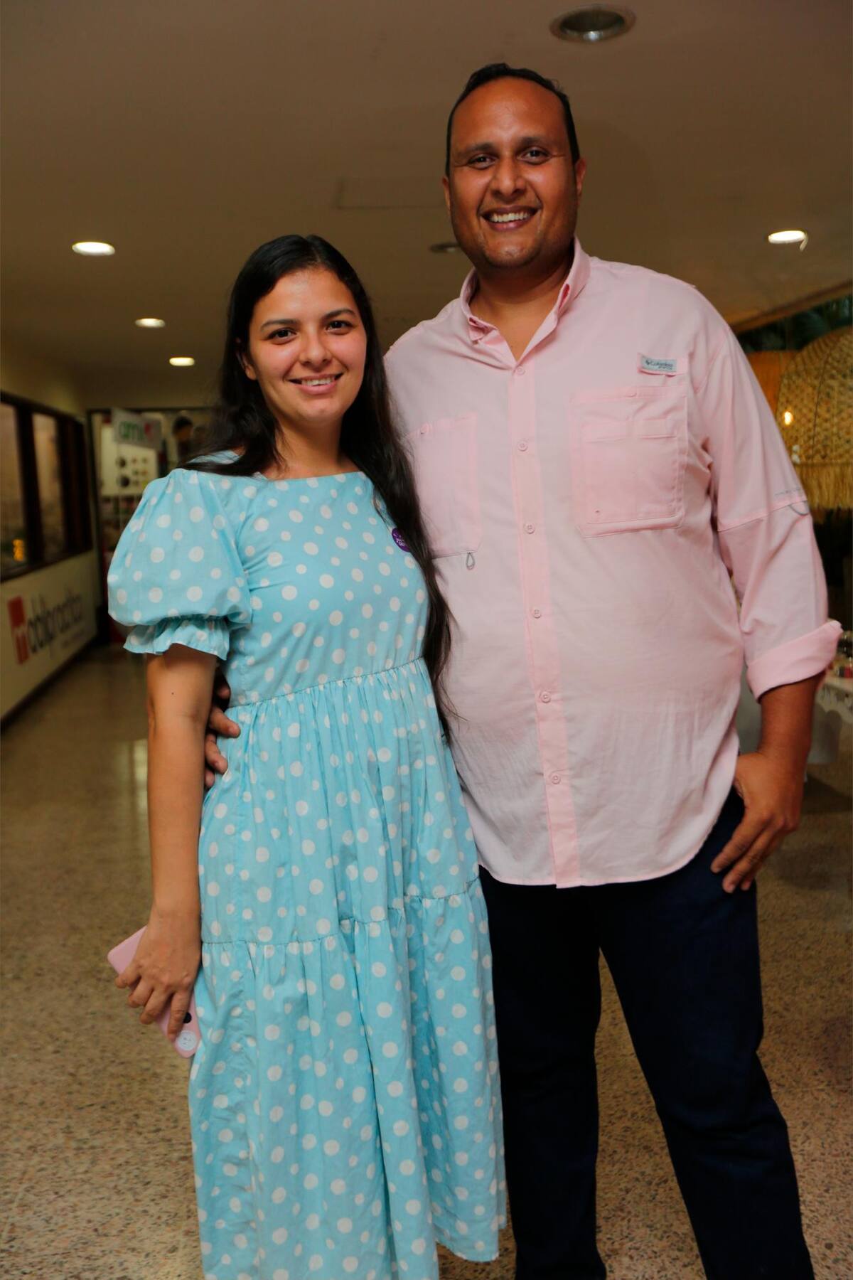 Aury Zambrano y Luis Osteicoechea.