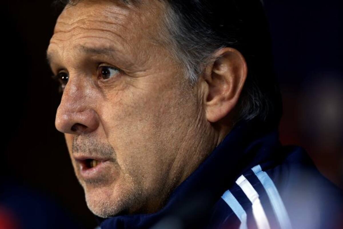 Gerardo Martino entrenador de la Selección Argentina. AP Luis Hidalgo