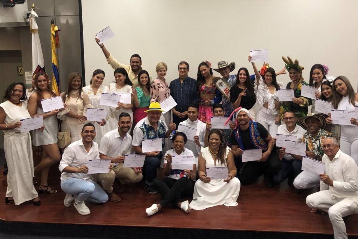 Emprendedores reciben diplomado sobre el Carnaval de Barranquilla