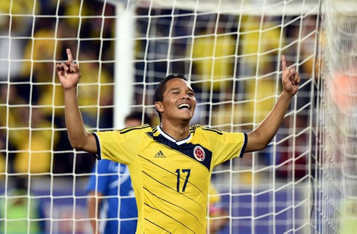 Los goles colombianos fueron convertidos por Radamel Falcao García a los siete minutos, de potente remate de cabeza, y Carlos Bacca a los 48 y 51 con gran oportunismo. AFP JEWEL SAMAD