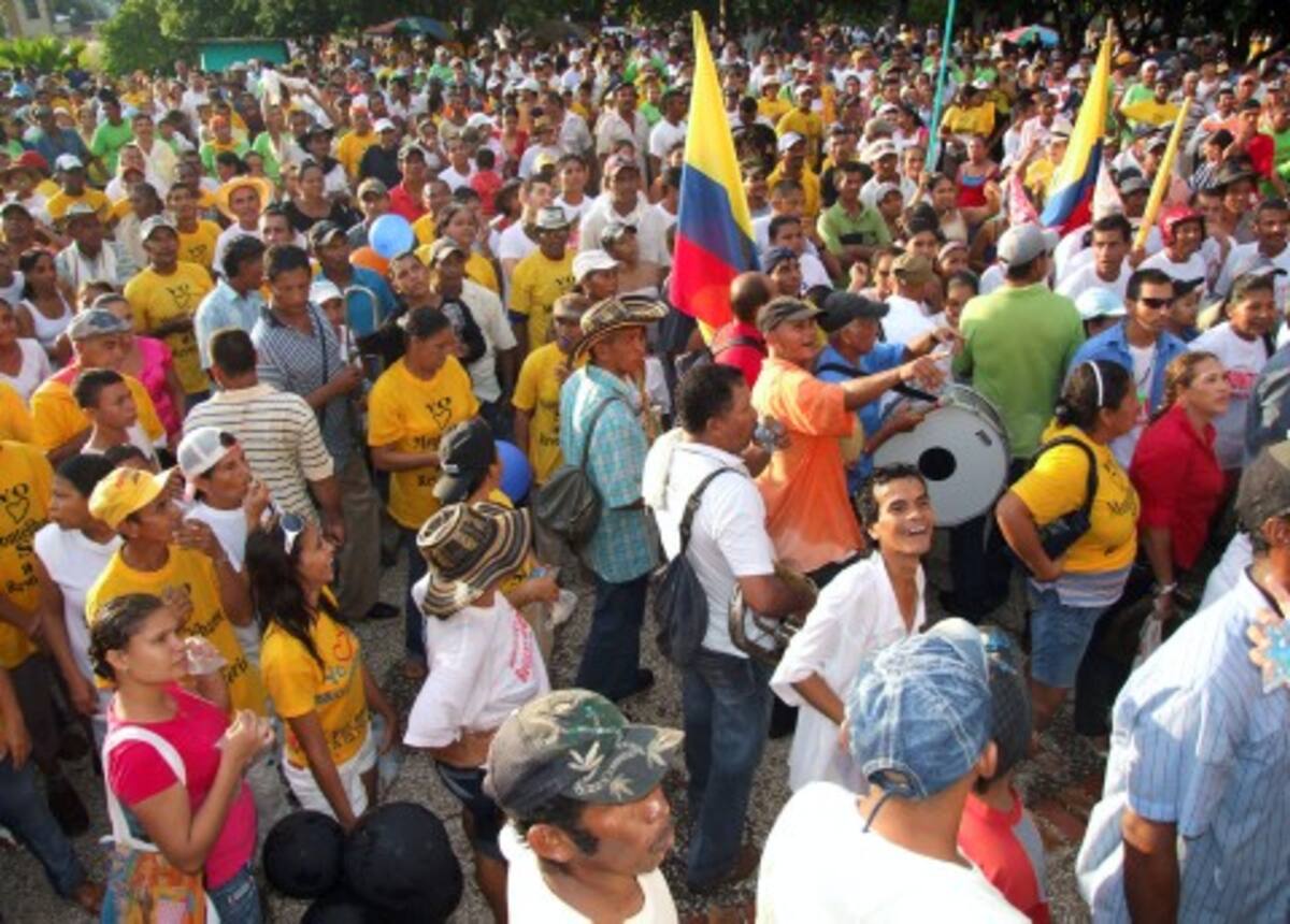 Cerca de 12 mil personas marcharon en Montelíbano para apoyar el proceso de revocatoria.