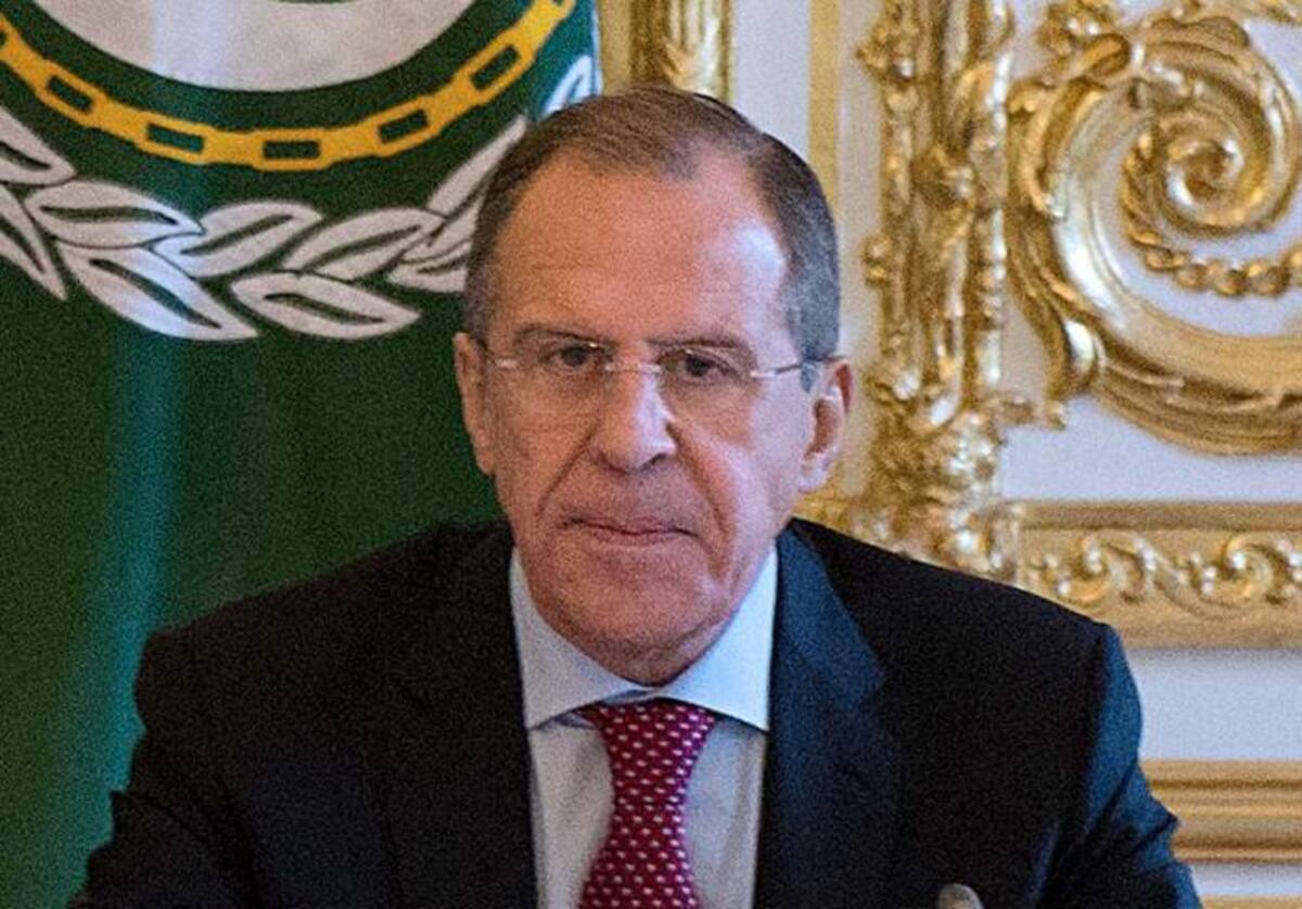 Serguei Lavrov, canciller ruso. AFP ALAIN JOCARD