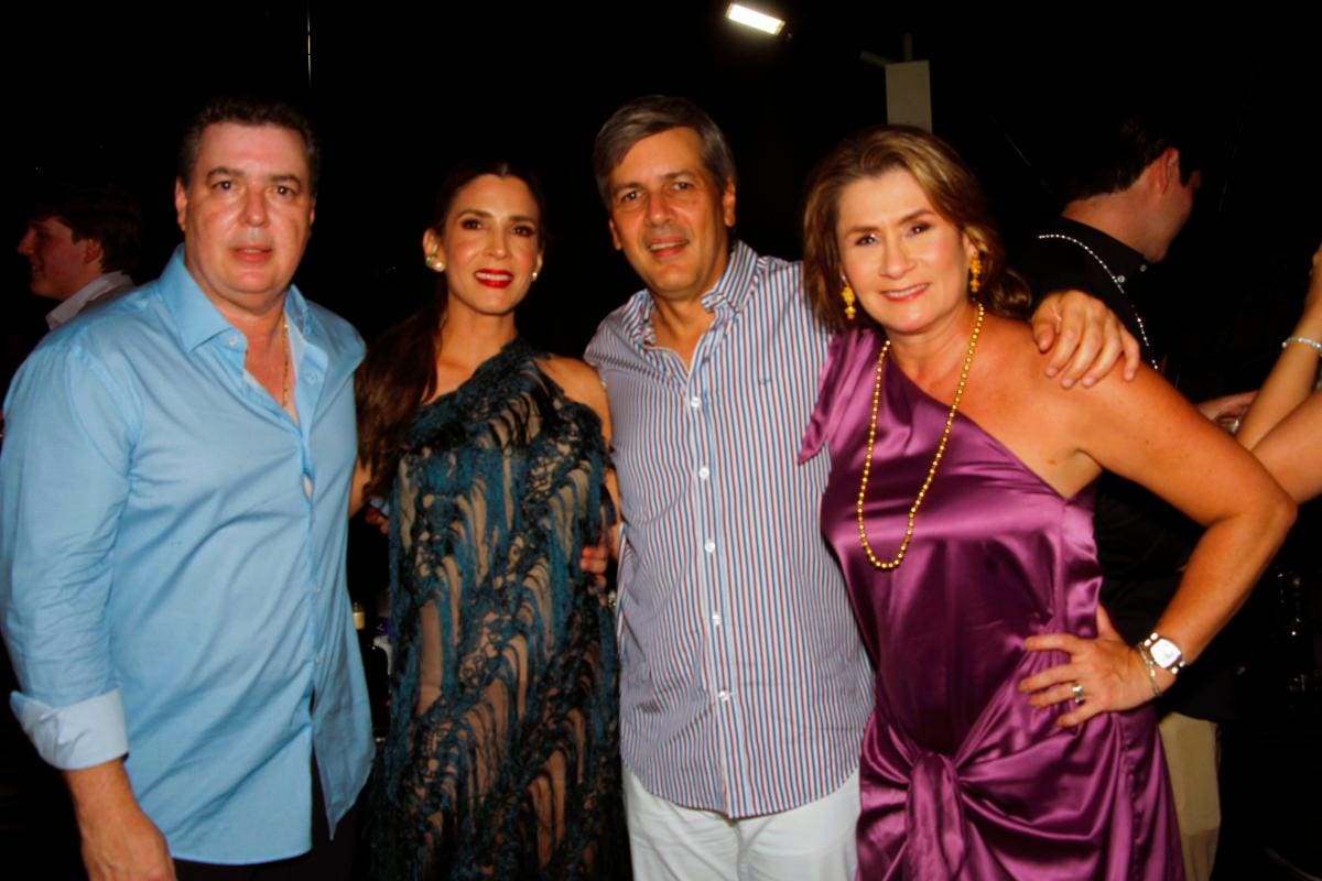 Jorge Romero, Juliana Ramos, Alfonso Pereira y Carolina Calvo.