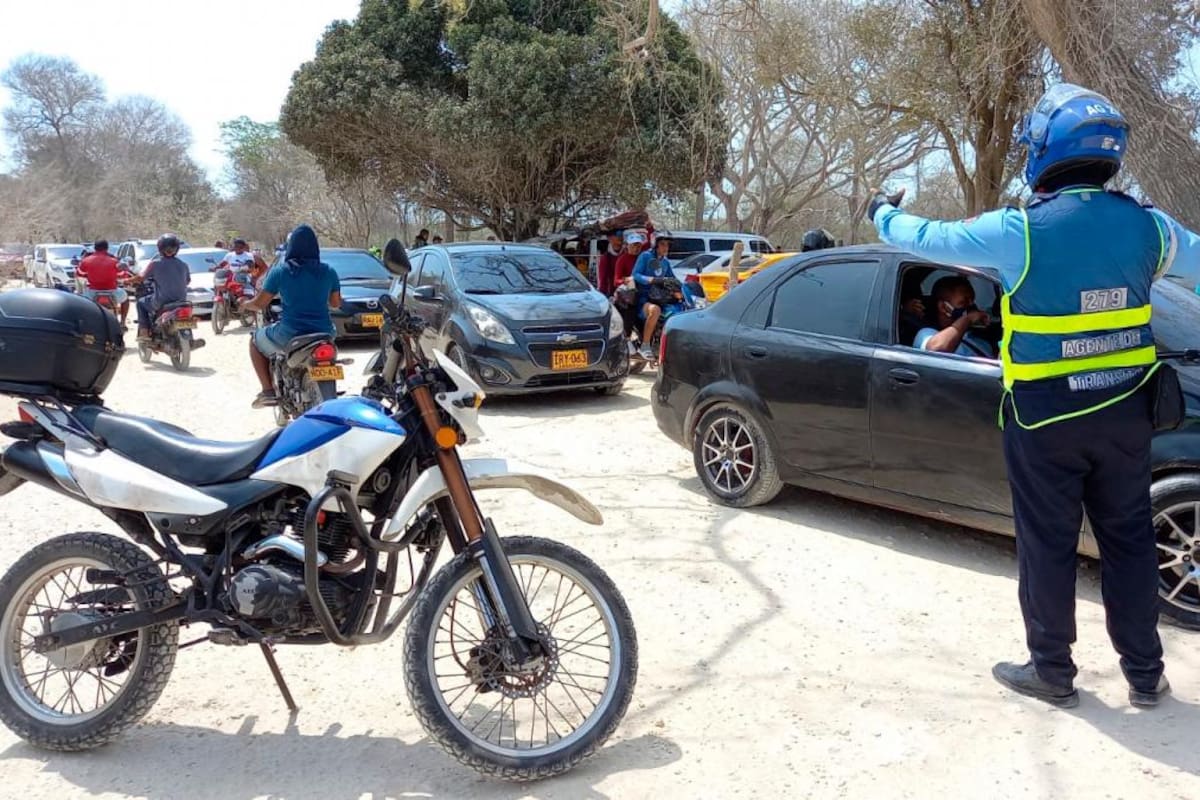 Playa Blanca: con ingreso y parqueo controlado por Datt y Policía