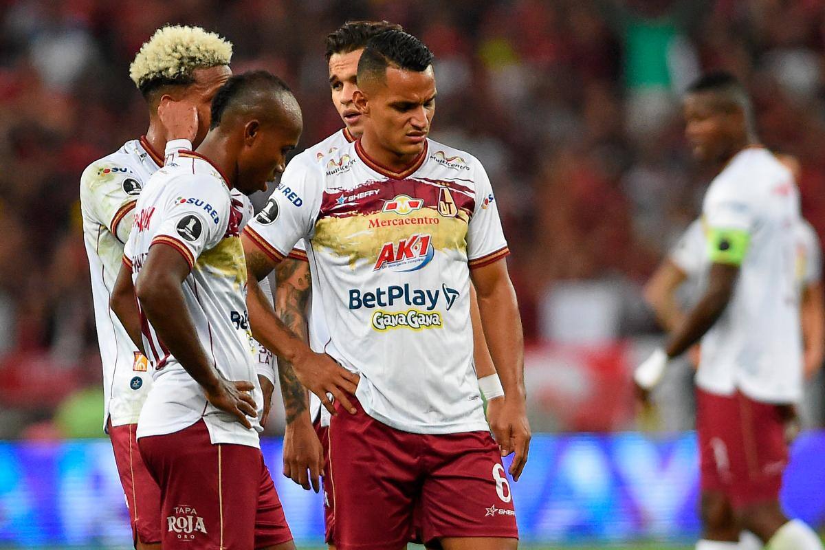 Goleadas que han recibido equipos colombianos en torneos de la Conmebol
