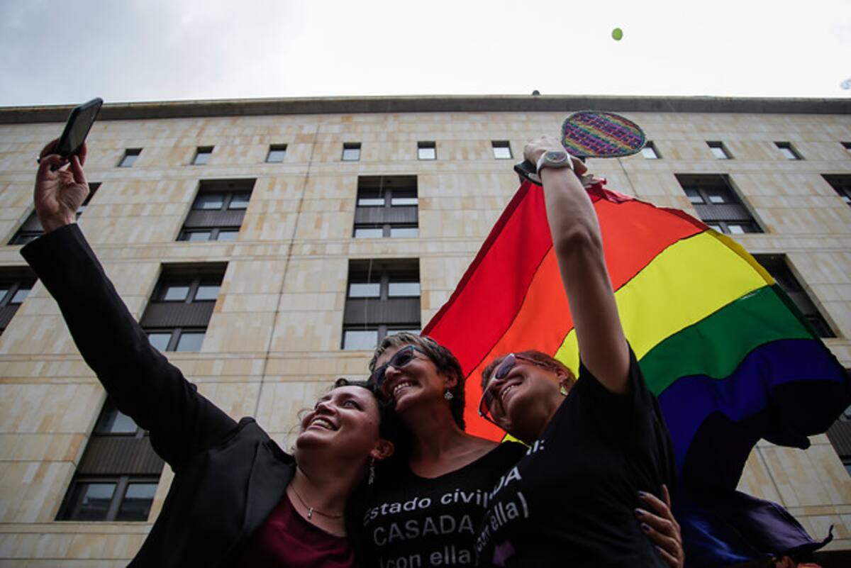 La postura del magistrado Rojas Ríos también indica que a todo ser humano le asiste el derecho a contraer matrimonio sin discriminación. COLPRENSA