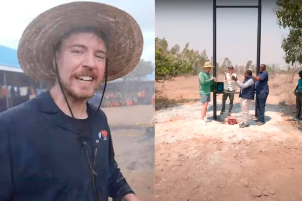 MrBeast, famoso youtuber, construye 100 pozos de agua en África