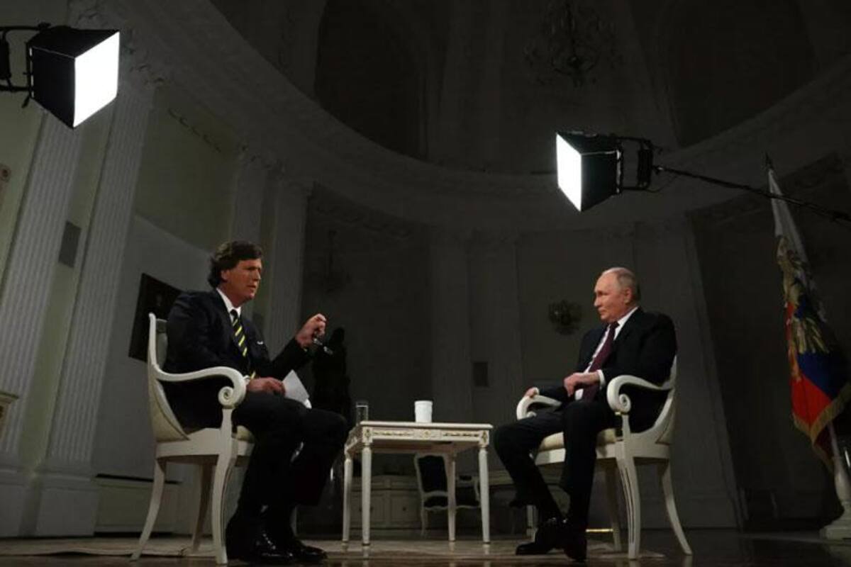 Video: Comisión Europea desacredita entrevista de Putin con Tucker Carlson.