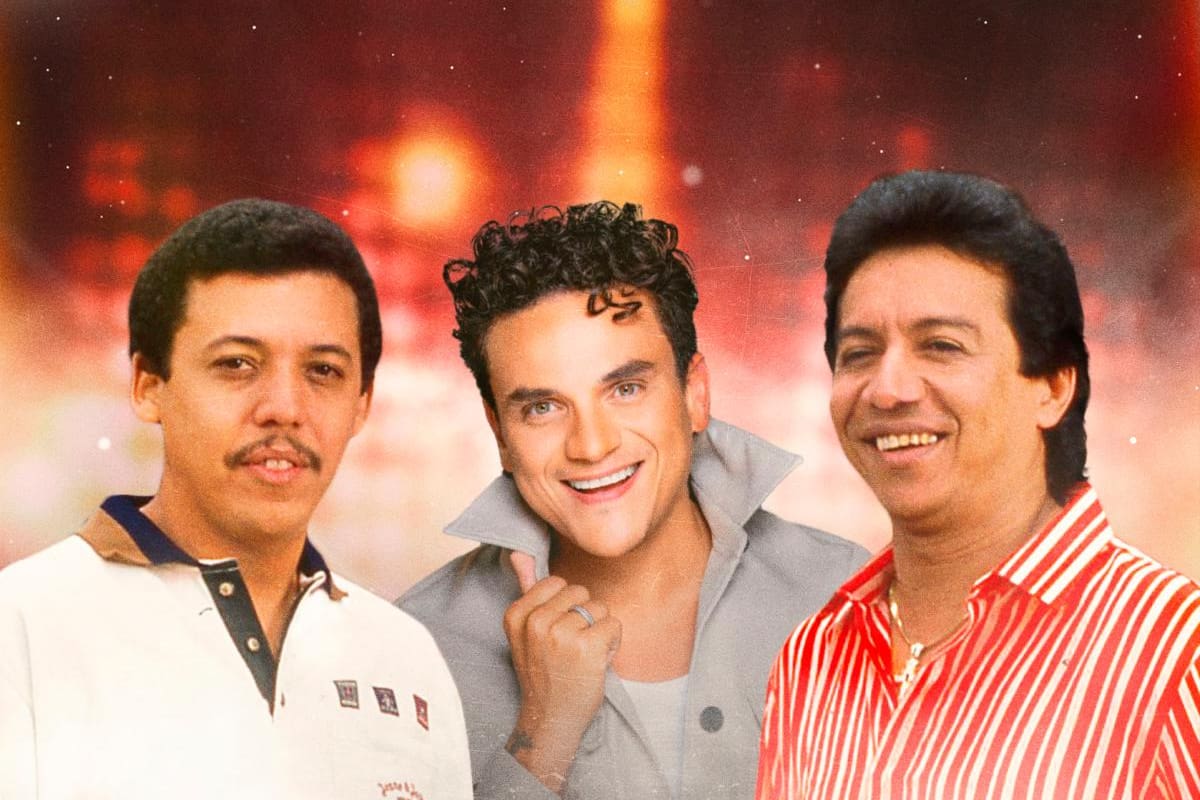 Diomedes, Silvestre y Juancho Rois, unidos para celebrar