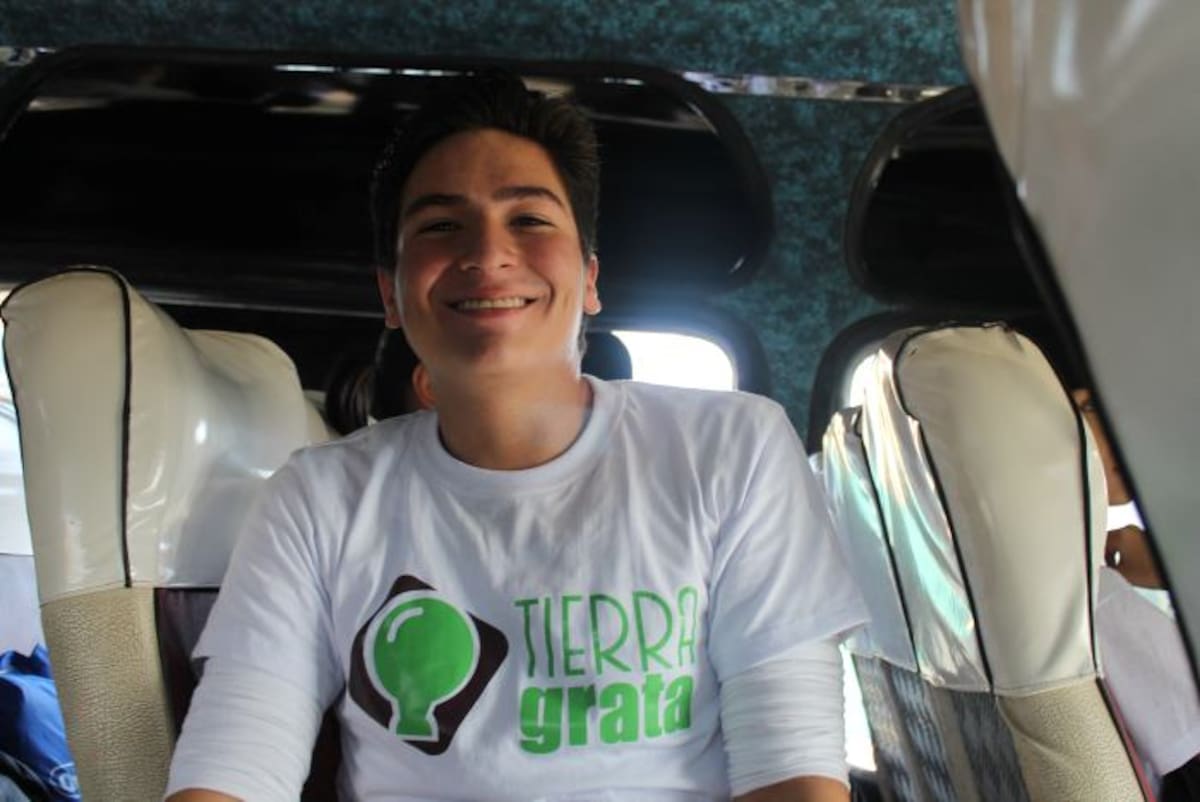 Fabio Giraldo Vergara, joven premiado. Cortesía.