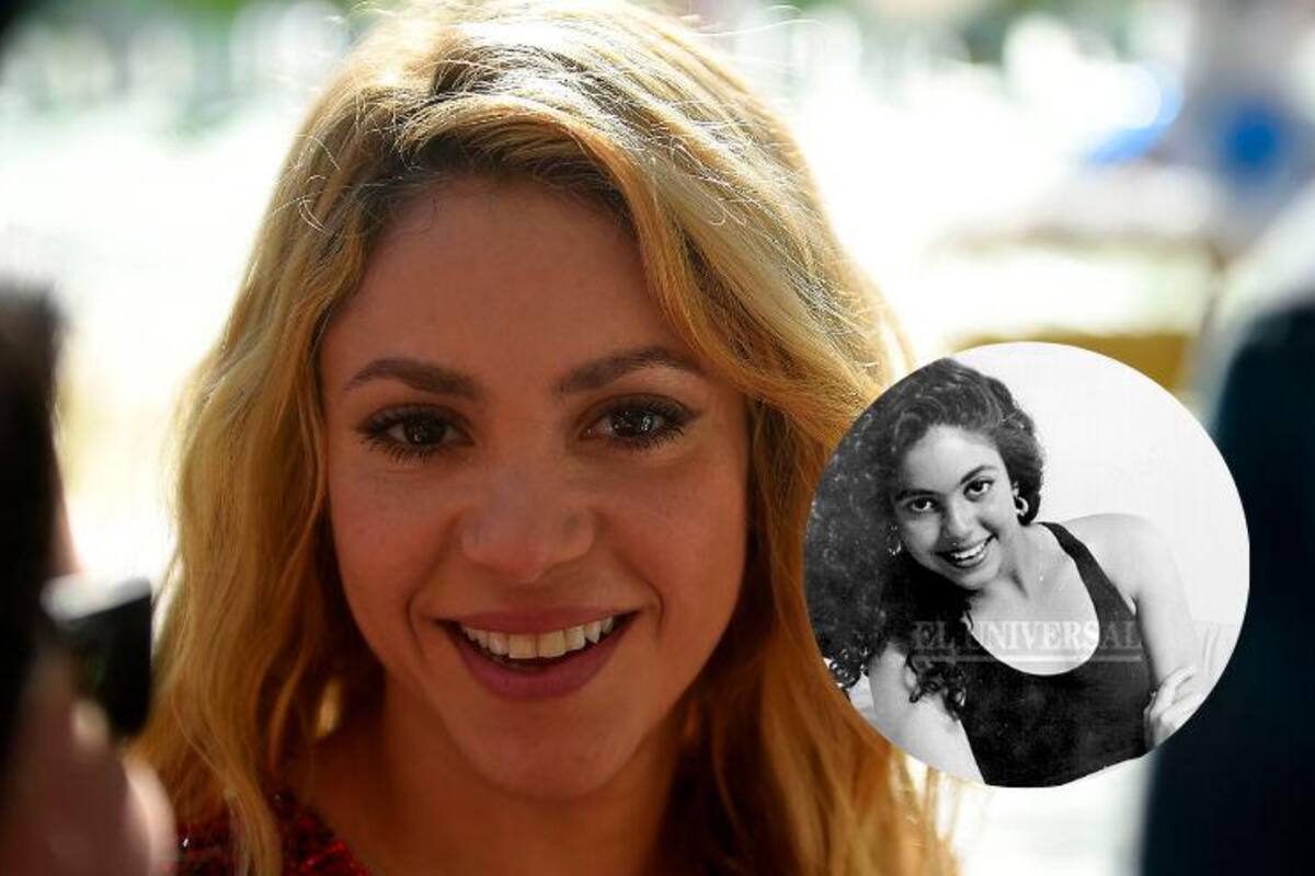 Fotos: El día que Shakira visitó el diario El Universal a sus 14 años