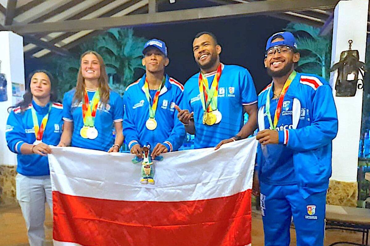 BMX, atletismo, natación y billar entregaron medallas de oro al Atlántico