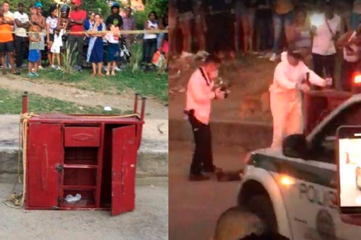 Semidesnudo, acuchillado y en un armario hallaron cuerpo de conductor
