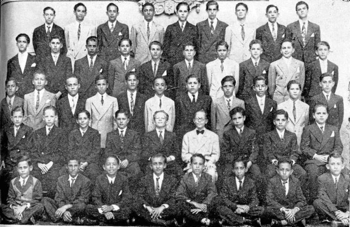 1952: Primer año Bachillerato La Salle 2.