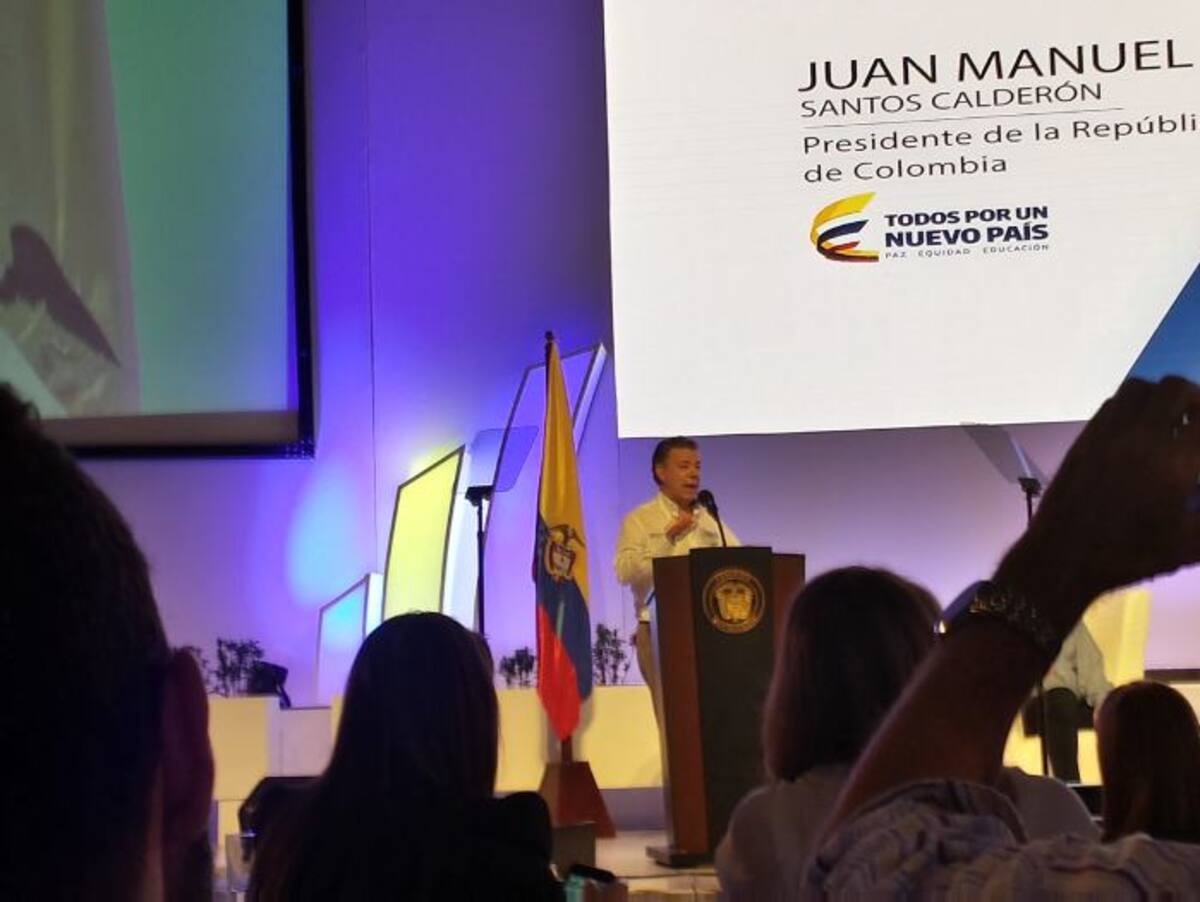 Juan Manuel Santos, Presidente de la República. COLPRENSA
