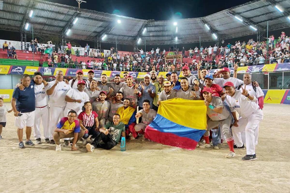 Histórica clasificación de Colombia al Mundial de Sóftbol Masculino